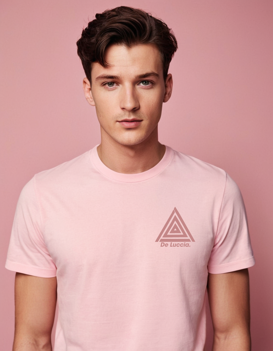 T-Shirt De Luccia A.P.EP rosa 
