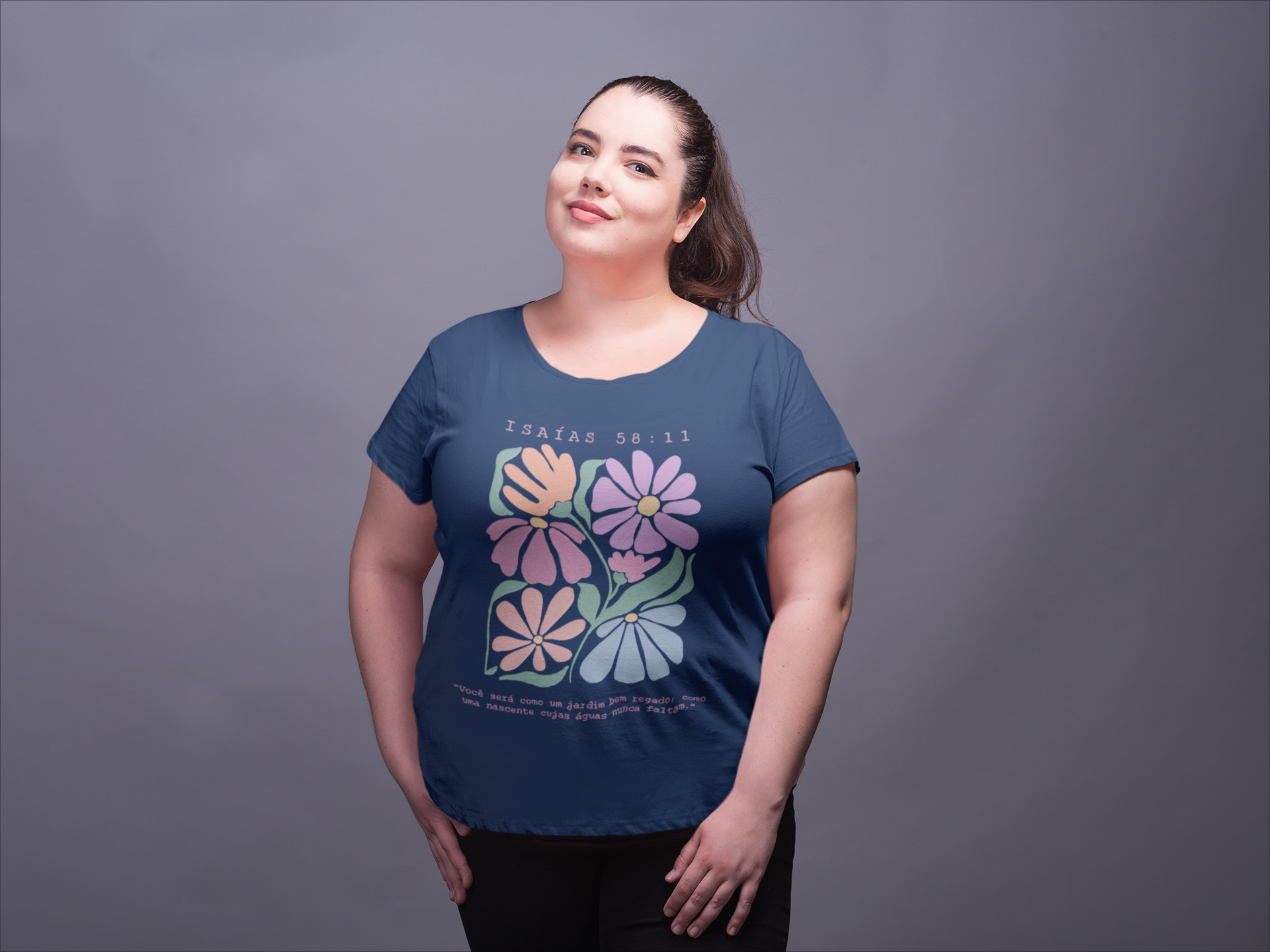 Isaías 58:11 Plus Size