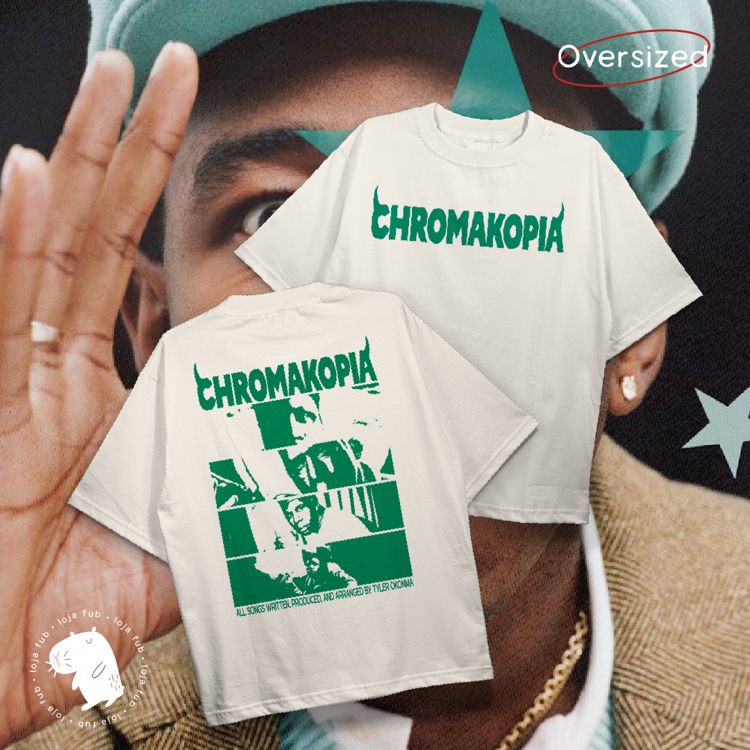 Camiseta Oversized Chromakopia