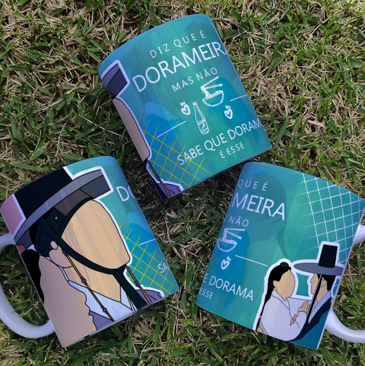 Caneca porcelana dorameira  - Diz que é Dorameira - My Dearest