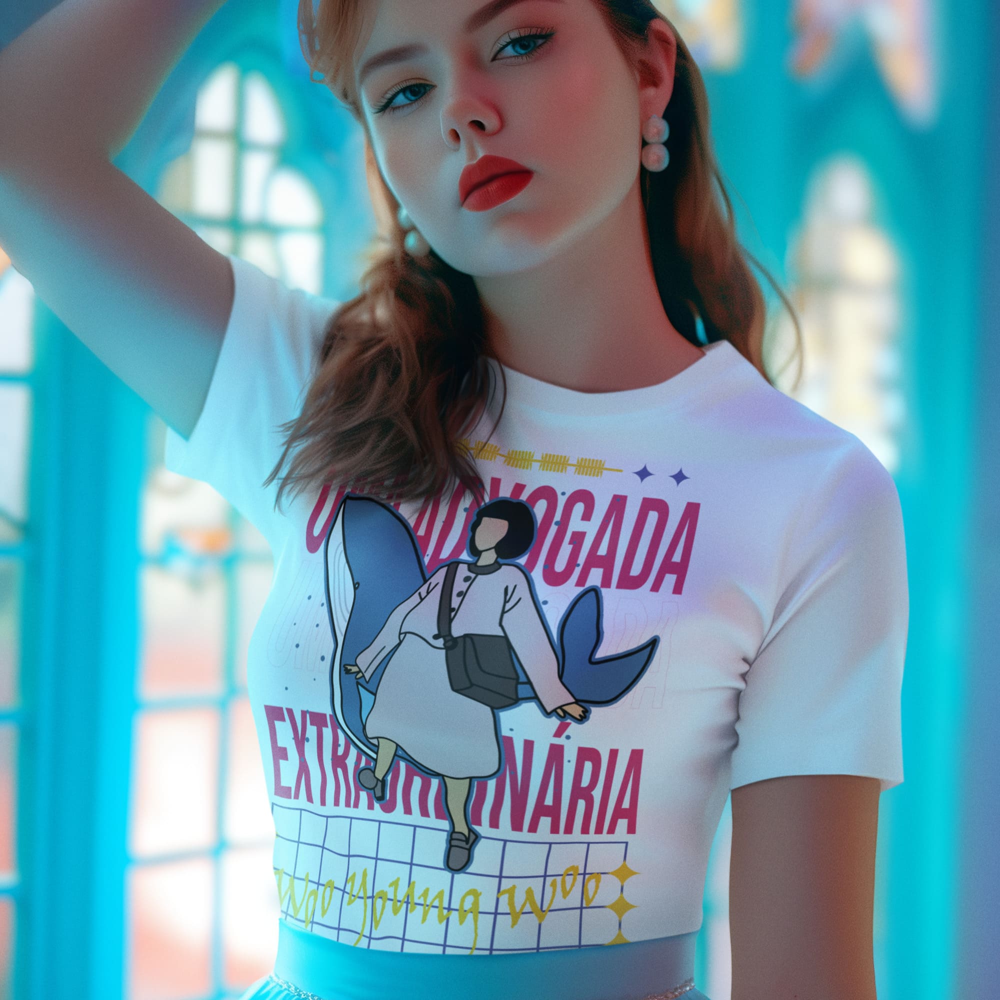 T-Shirt Prime - Advogada Extraordinária - Woo Young Woo