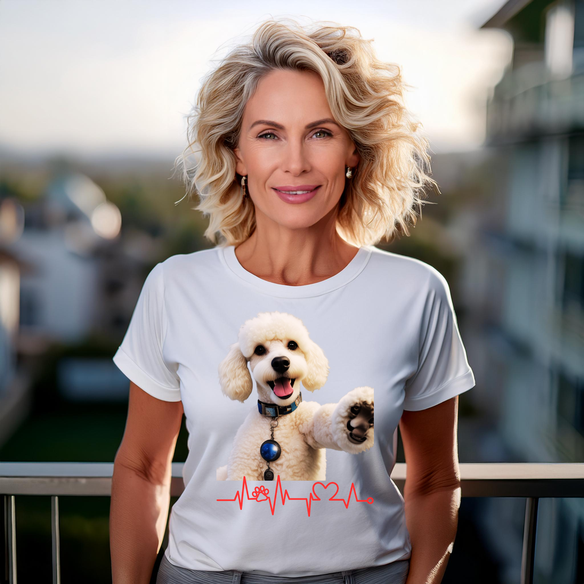 Camiseta Poodle