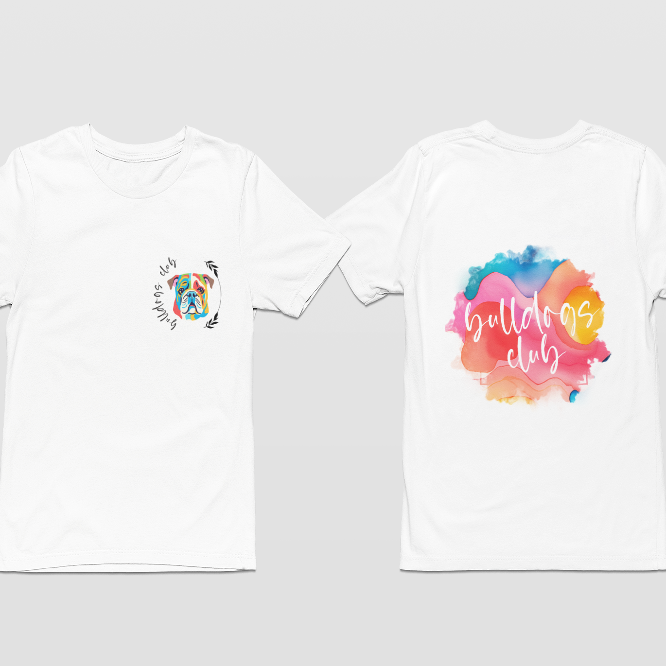 Oversized - OFF WHITE/BRANCO - Bulldog Inglês club