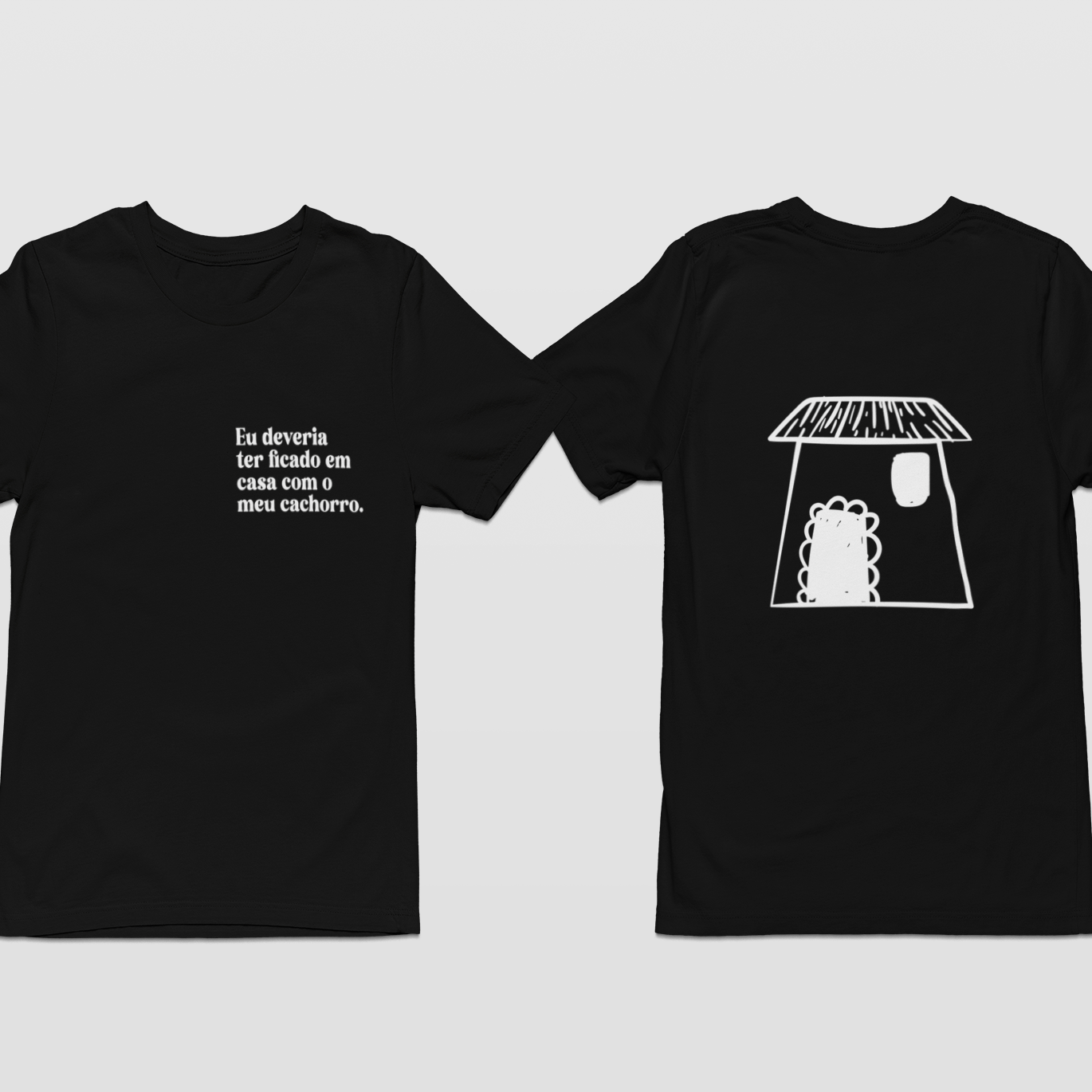 Oversizes - OFF WHITE/BRANCO - Deveria ter ficado com meu cachorro