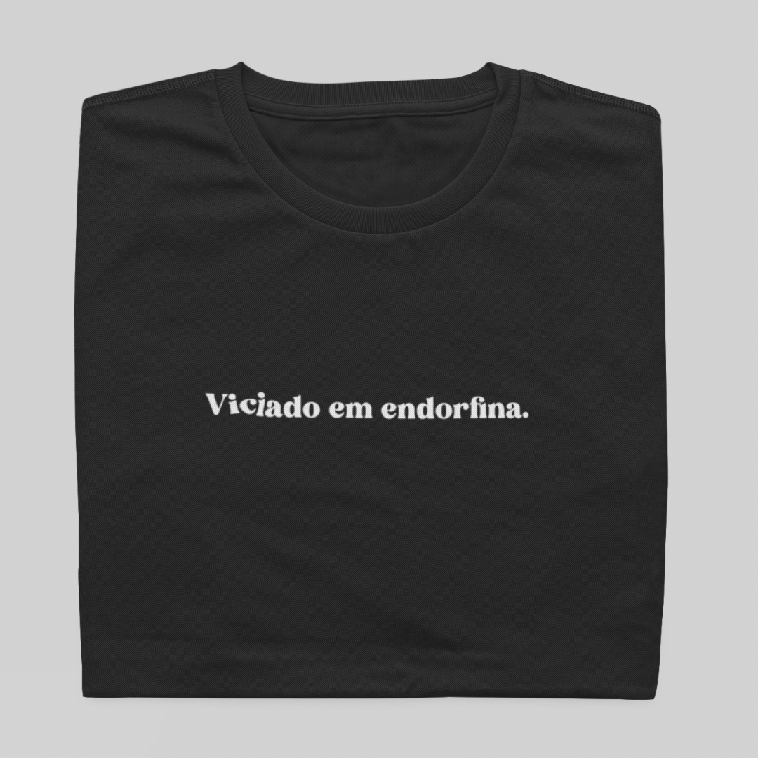T- shirt Quality - Viciado em endorfina - COLORIDO