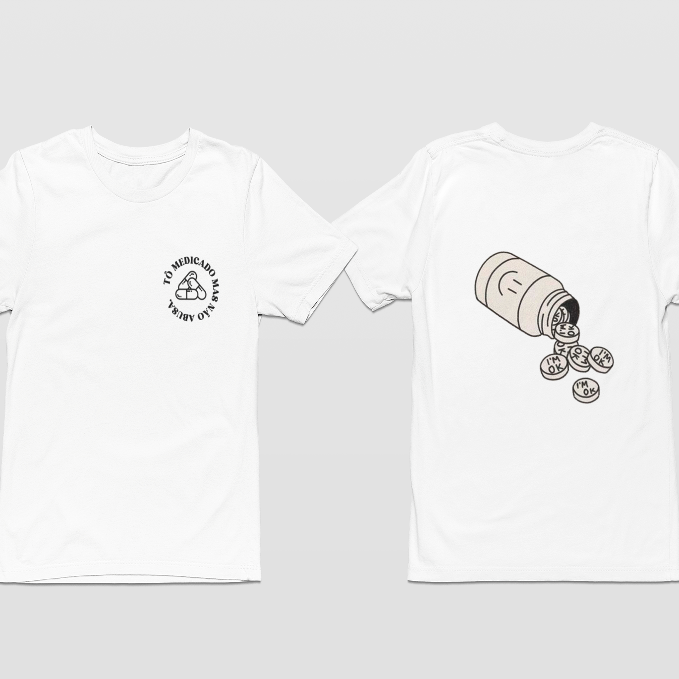 Oversized - OFF WHITE/BRANCO - Medicado