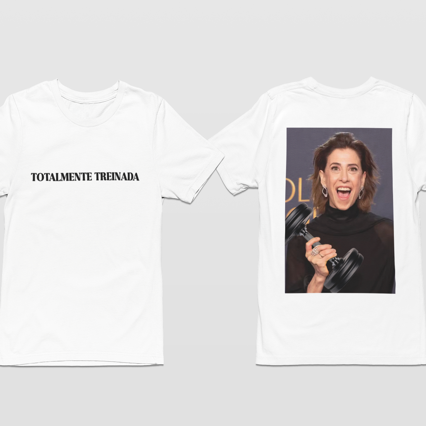 Oversized - OFF WHITE/BRANCO - Totalmente Treinada