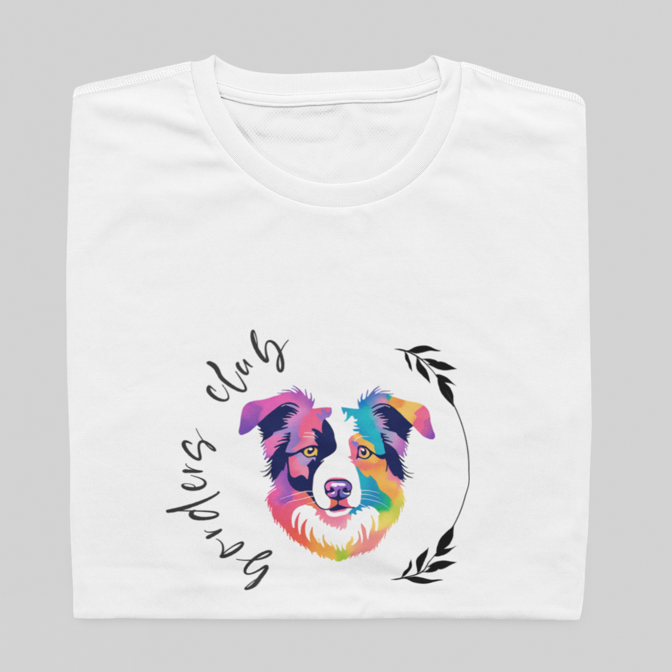 T- shirt Quality - Borders CLUB - BRANCO