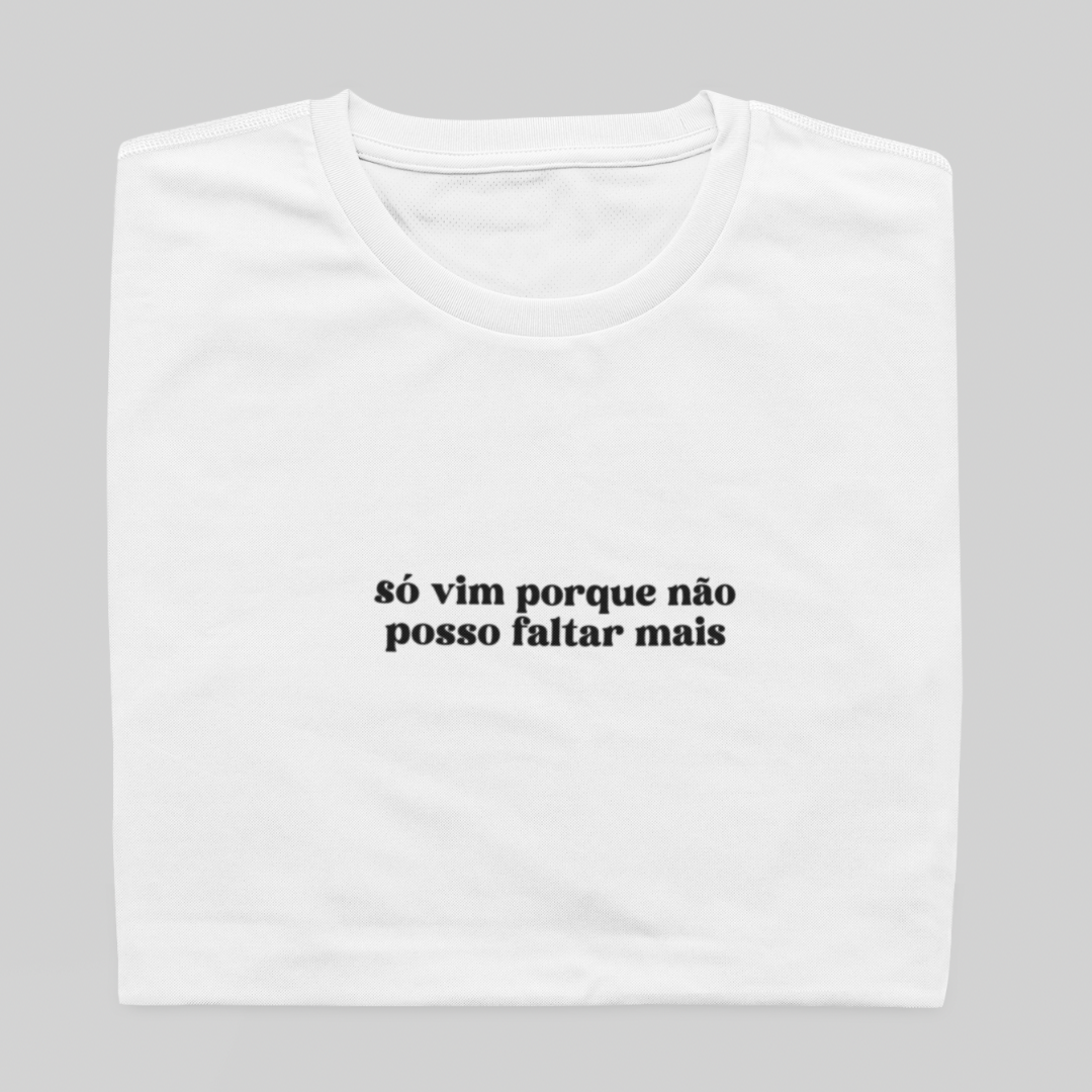 Babe Long Quality - Não posso faltar mais - BRANCO