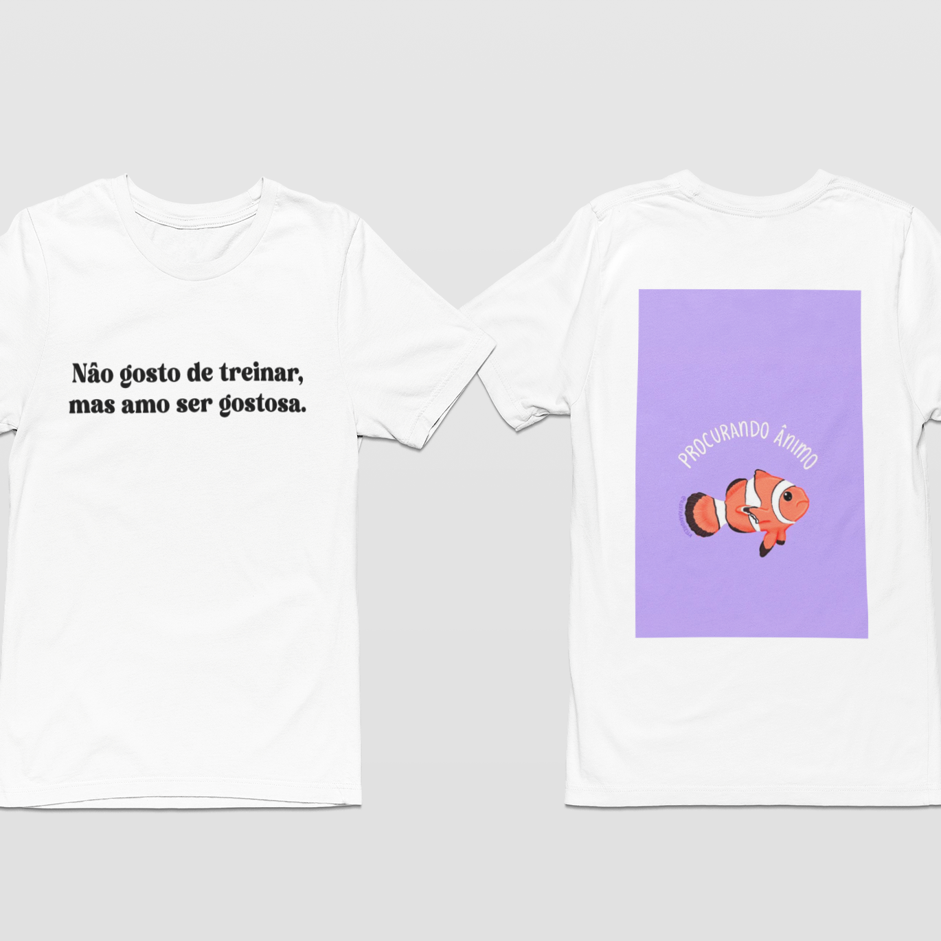 Oversized - OFF WHITE/BRANCO - Procurando ânimo