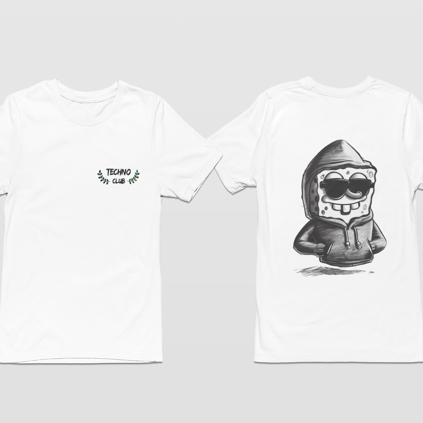 Oversize - OFF WHITE/BRANCO - Techno club