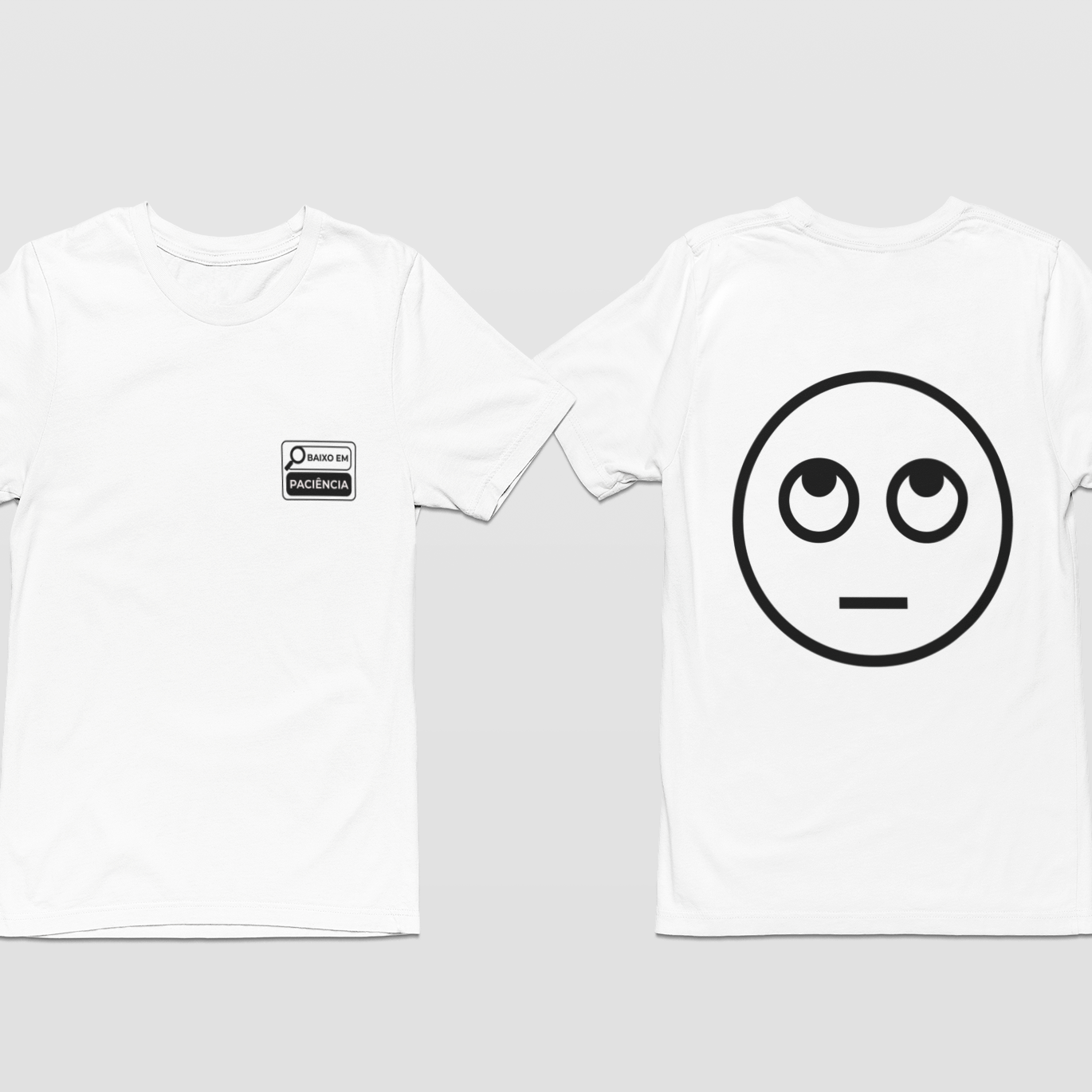 Oversized - OFF WHITE/BRANCO - Paciência