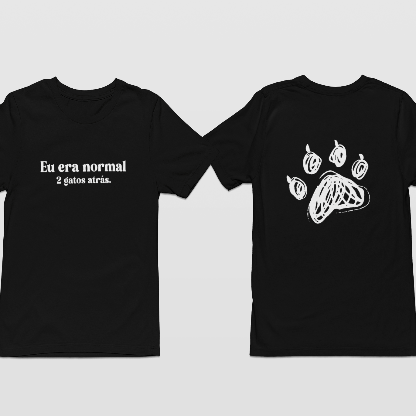 Oversized - COLORIDO - Normal 2 gatos