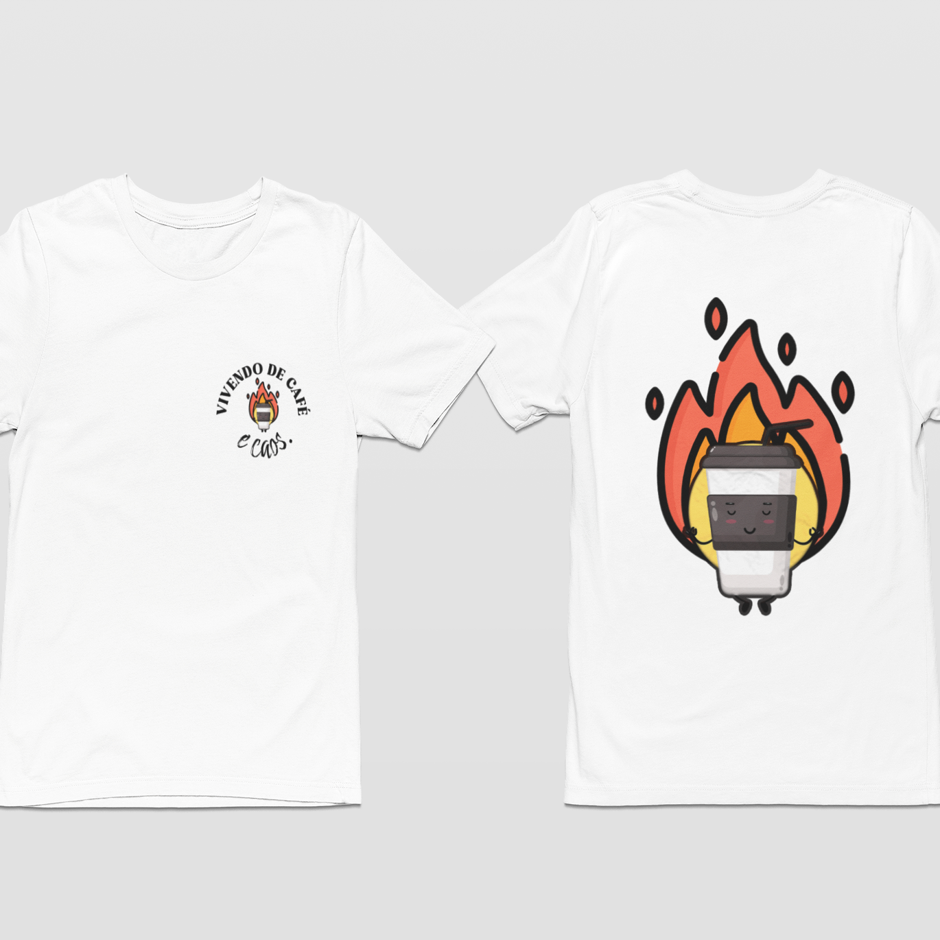 Oversized - OFF WHITE/BRANCO - Café e caos