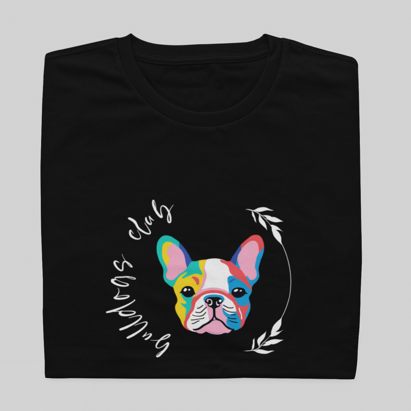 T- shirt Quality - Bulldogs CLUB - BRANCO