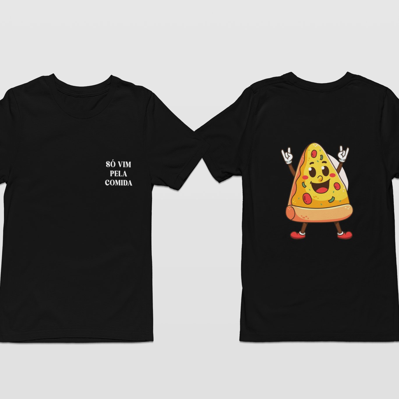 Oversized - COLORIDO - Só vim pela comida