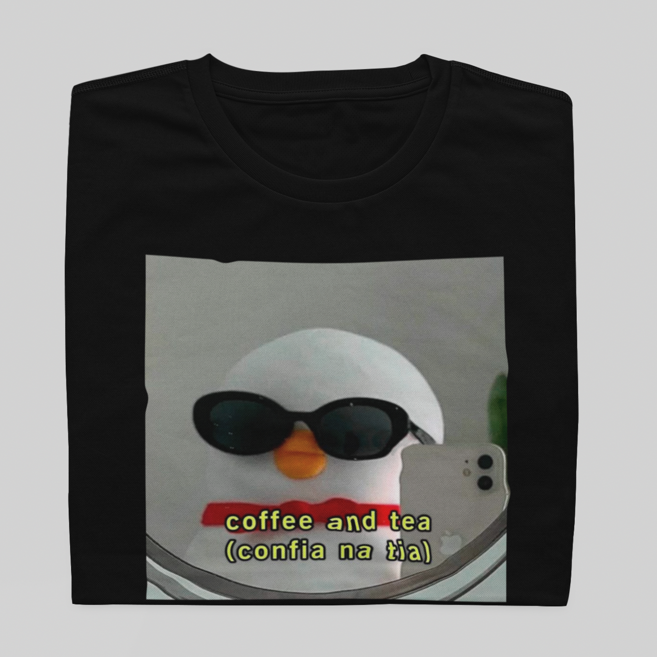 T- shirt Quality - Confia na tia - COLORIDO