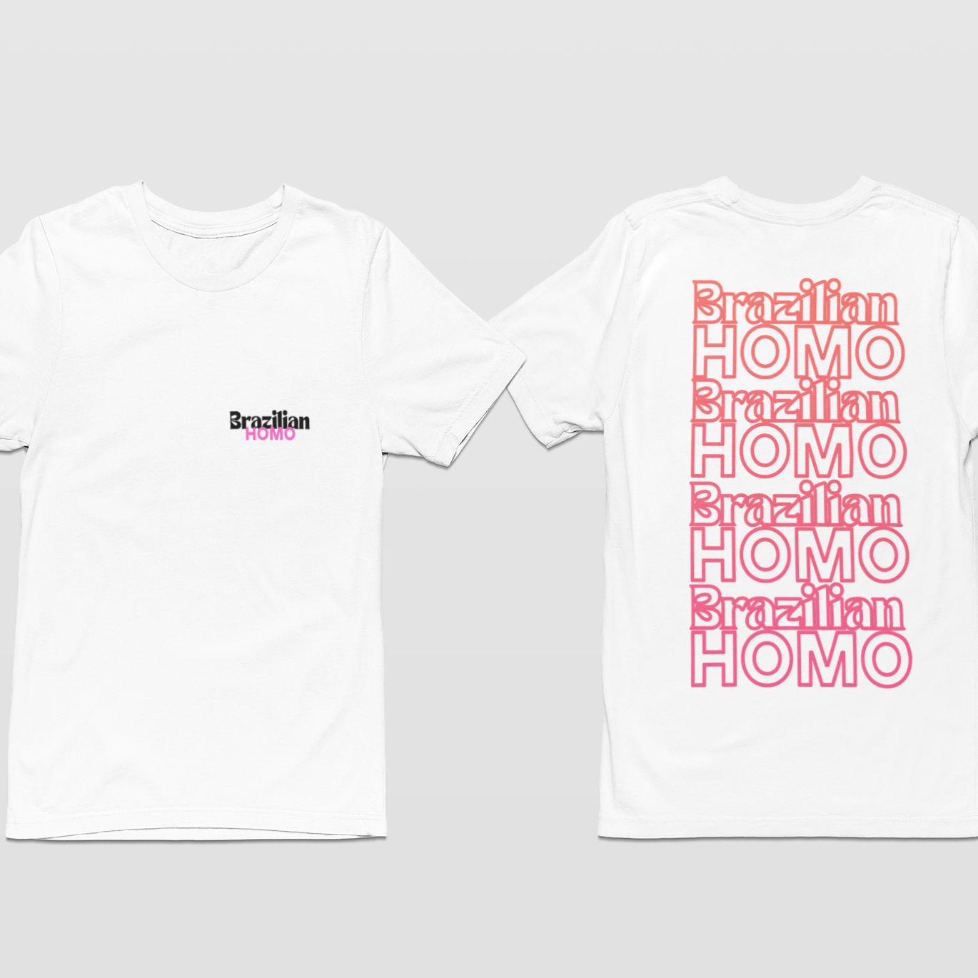 Oversized - BRANCO - Brazilian HOMO