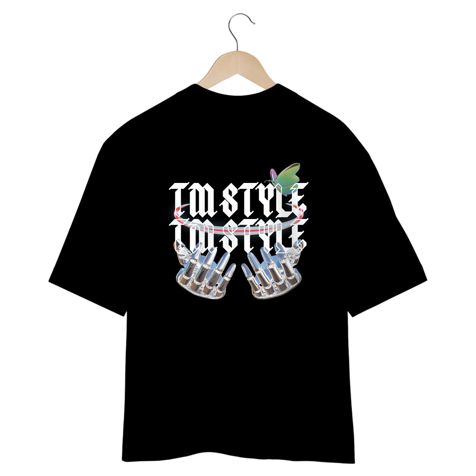 CAMISA OVERSIZED TM STYLE MÃOS