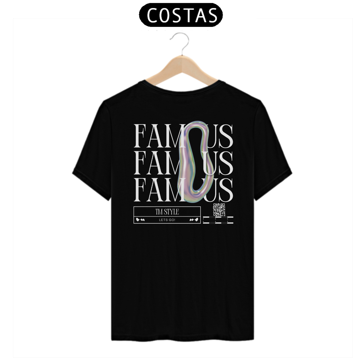 CAMISETA CLASSICA FAMOUS TM STYLE