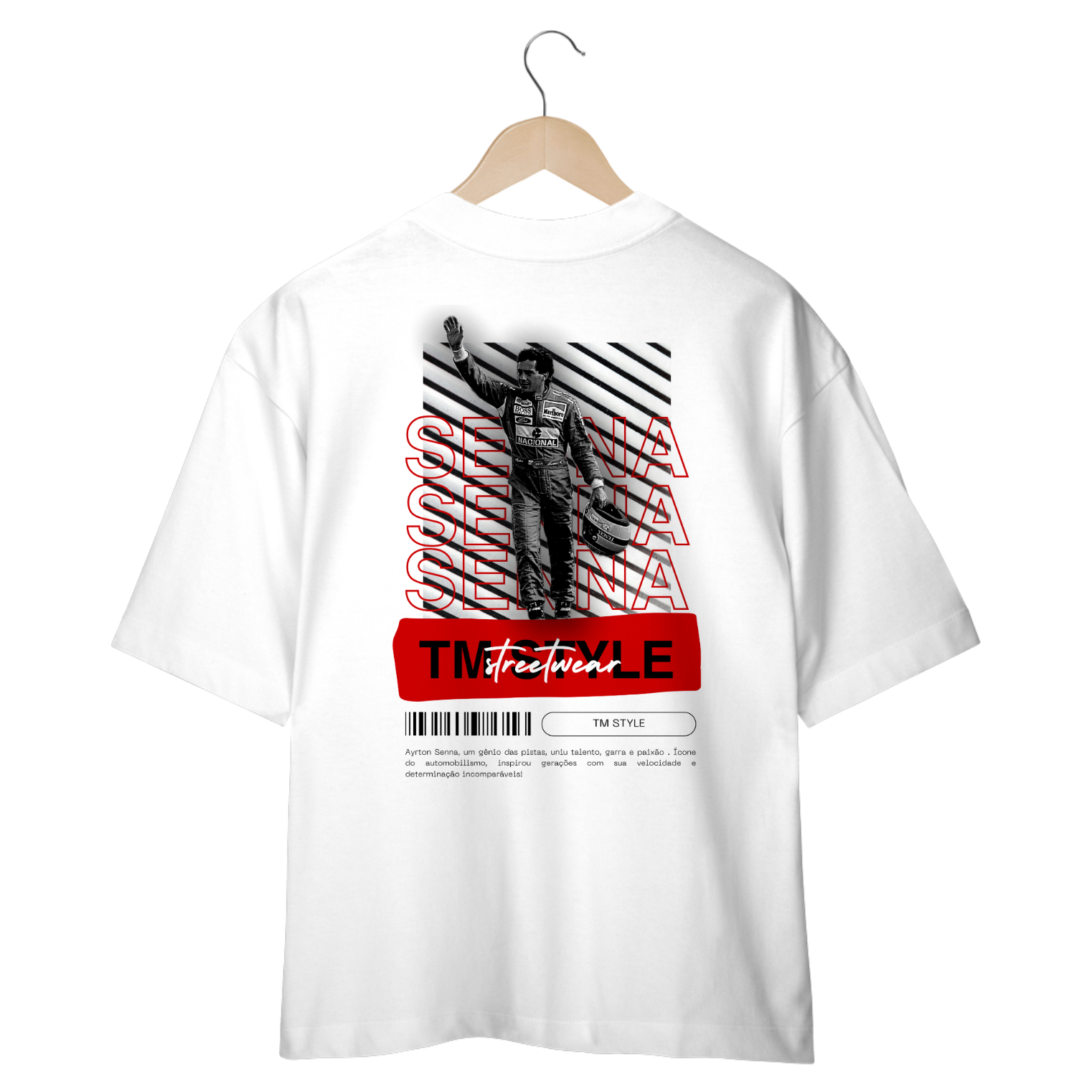 Camisa Oversized AYRTON SENNA 