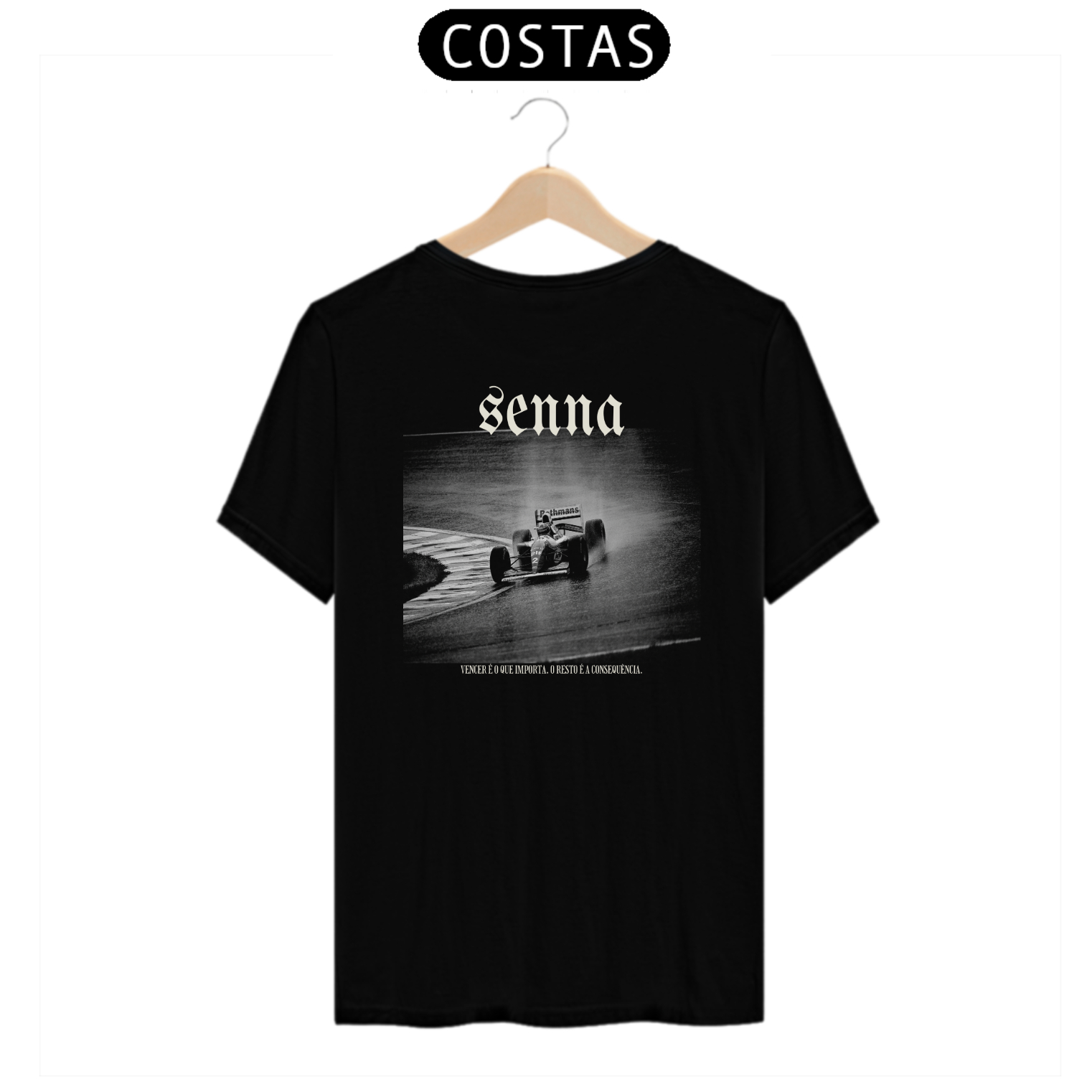 Camisa Classica AYRTON SENNA Rei das pistas