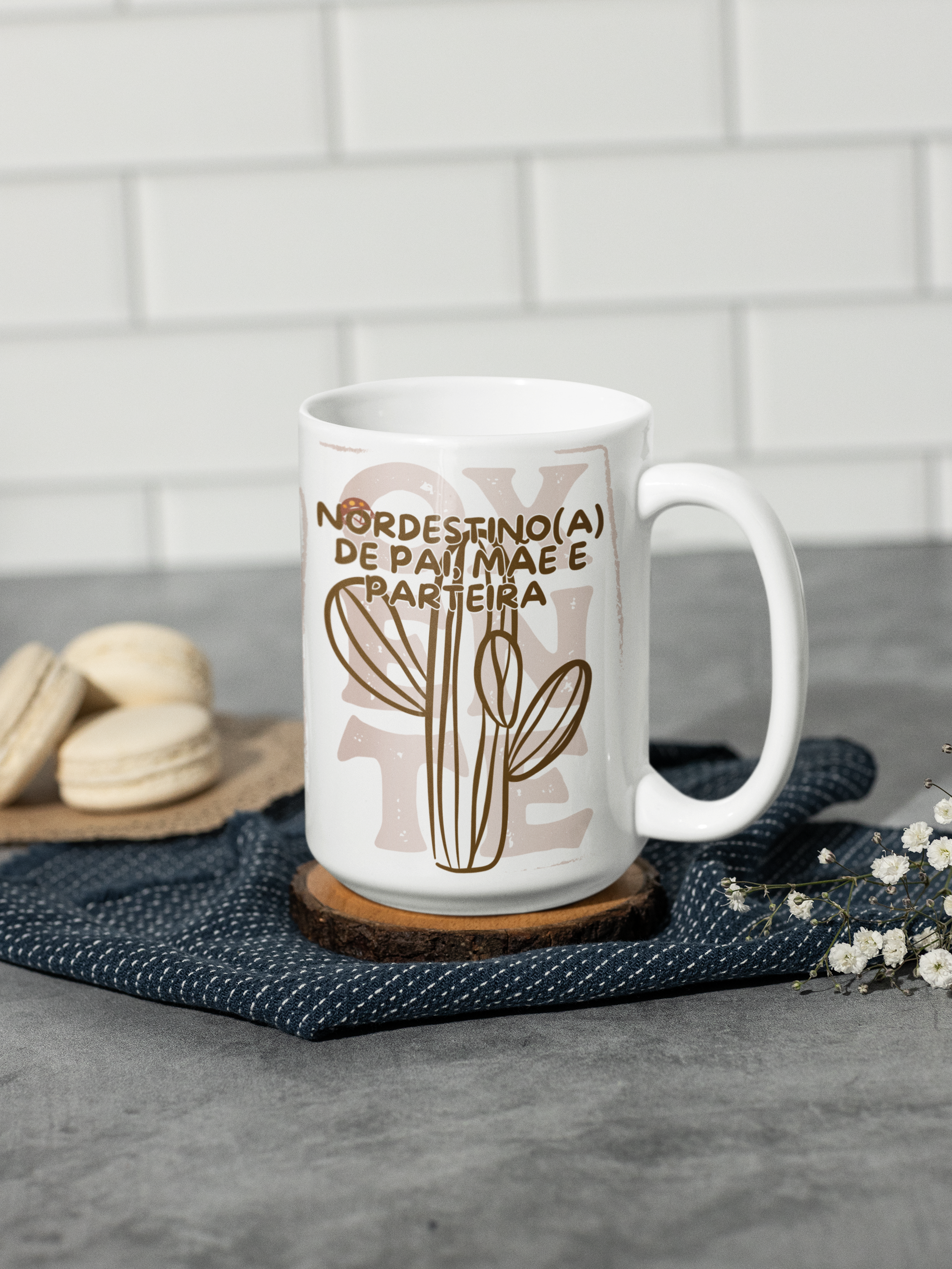 CANECA-NORDESTINÊS-NORDESTINO(A) DE PAI, MÃE E PARTEIRA