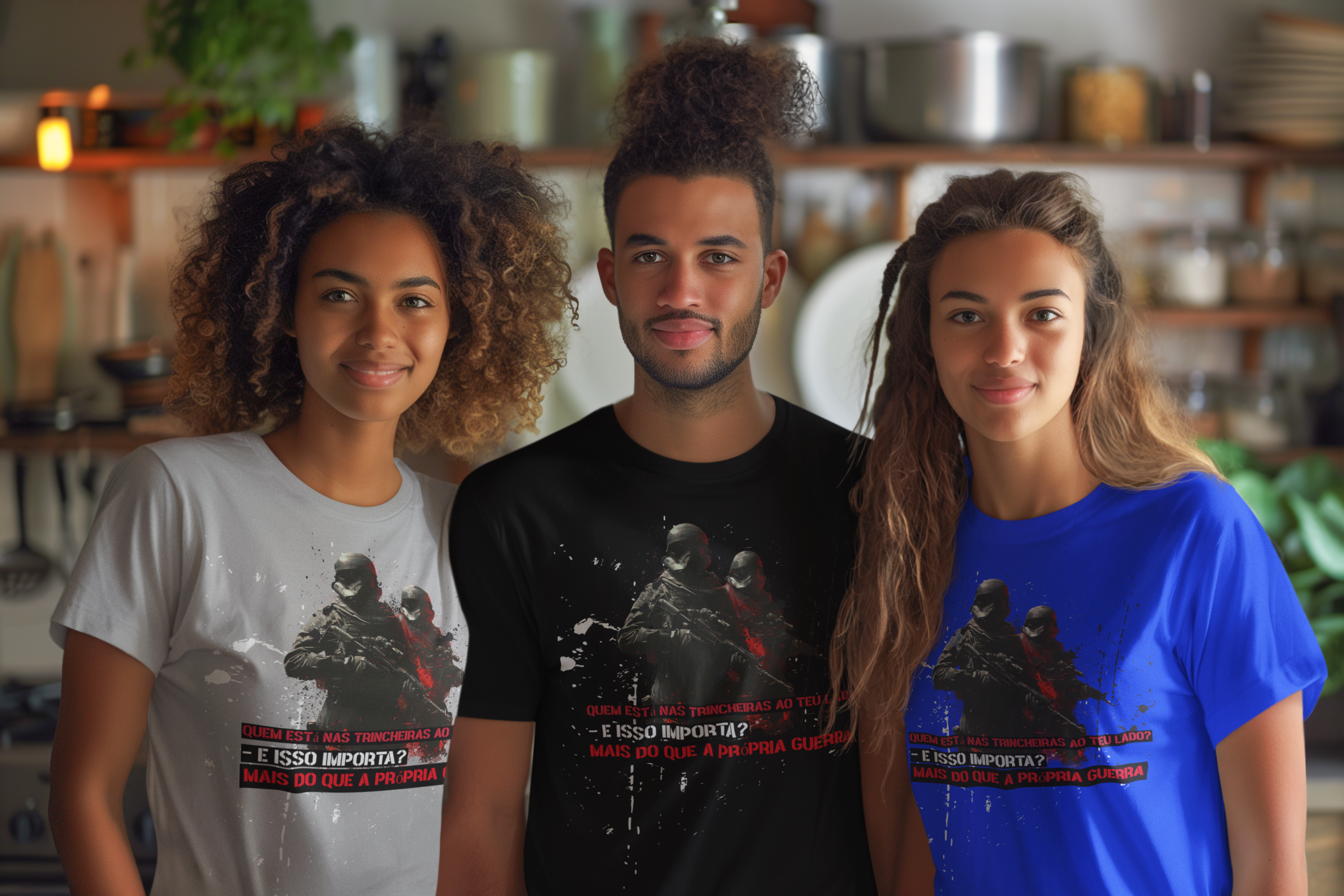 QUEM ESTÁ NAS TRINCHEIRAS AO TEU LADO?