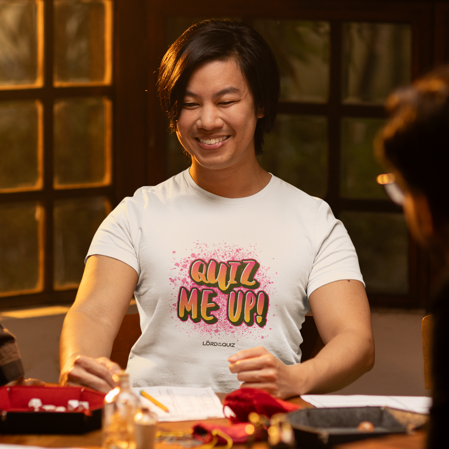 Camiseta Quiz Me Up! Lord of the Quiz