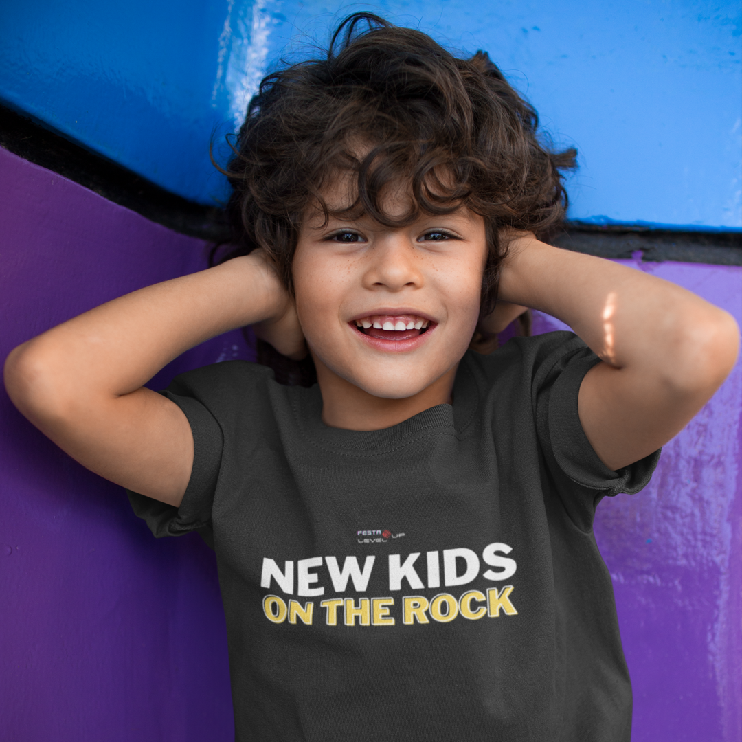 Camiseta New Kids on the Rock - 2 a 8 anos