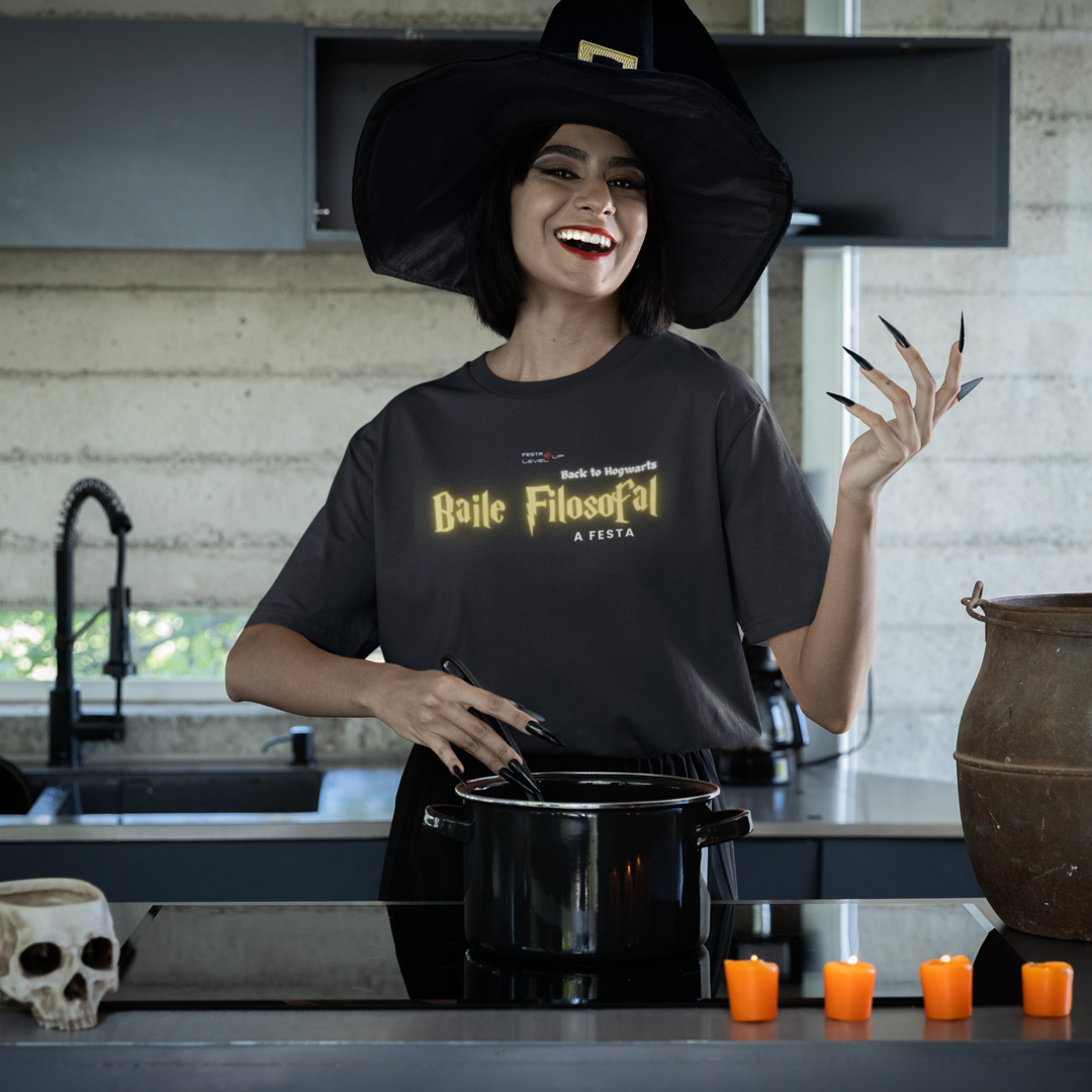 Camiseta Baile Filosofal - Festa Level Up