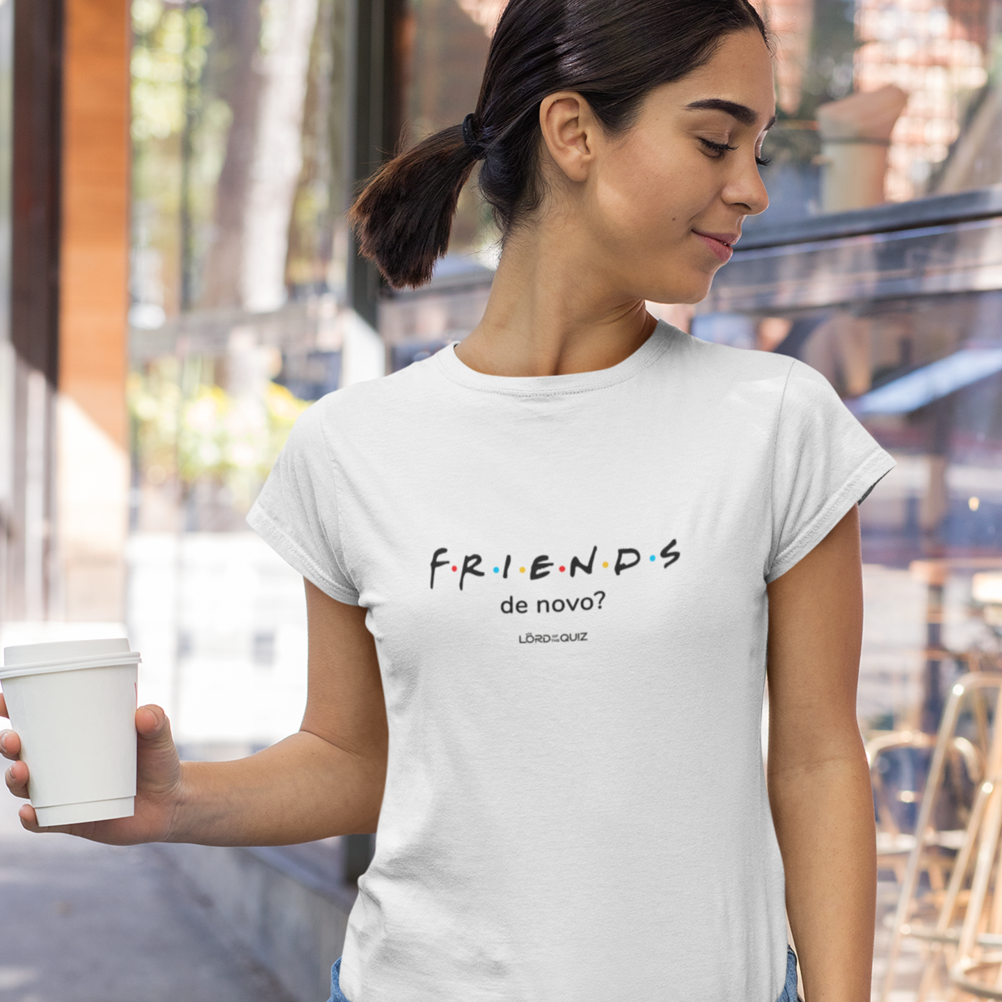Camiseta Baby Long Friends Lord of the Quiz
