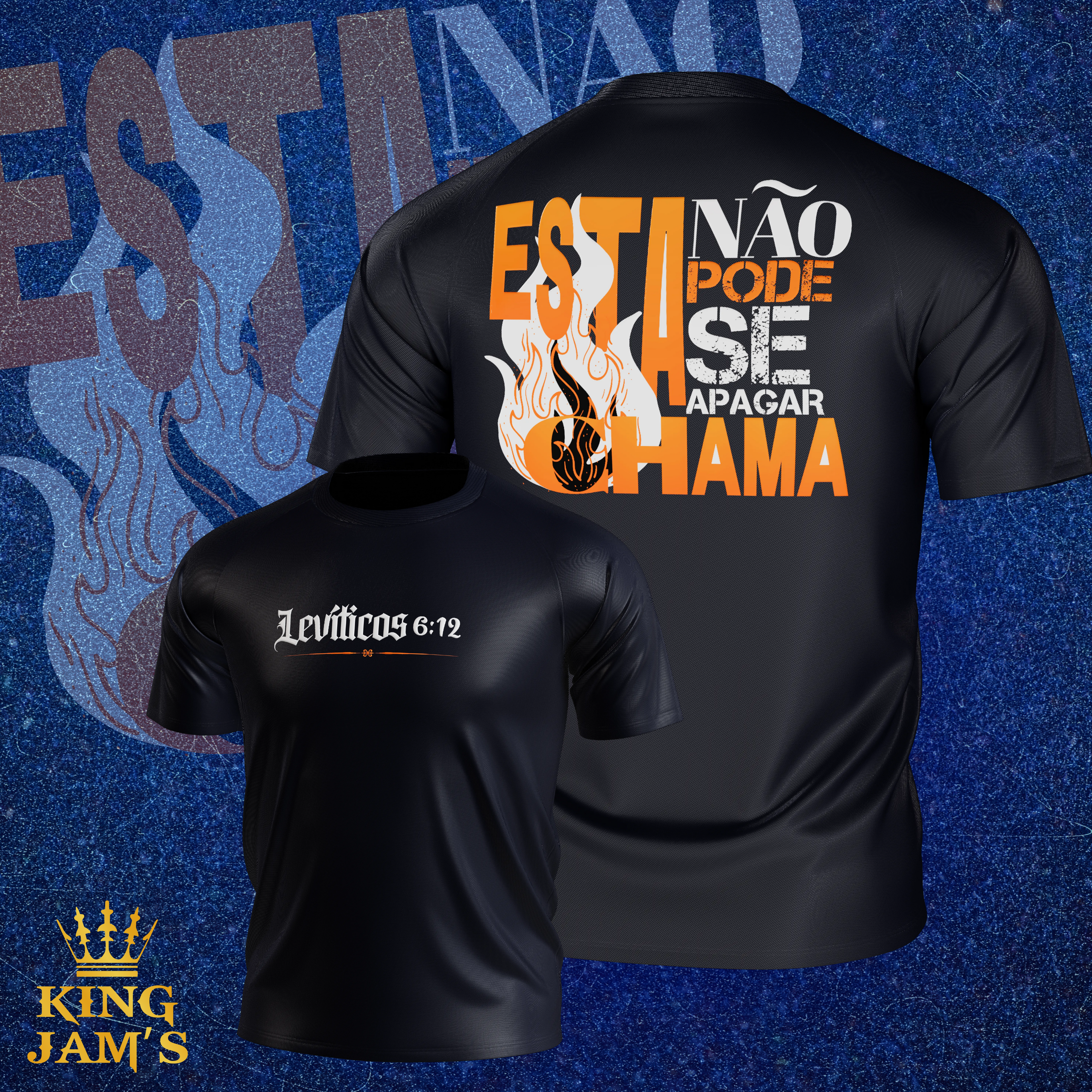 CAMISETA ESTA CHAMA NÃO PODE SE APAGAR