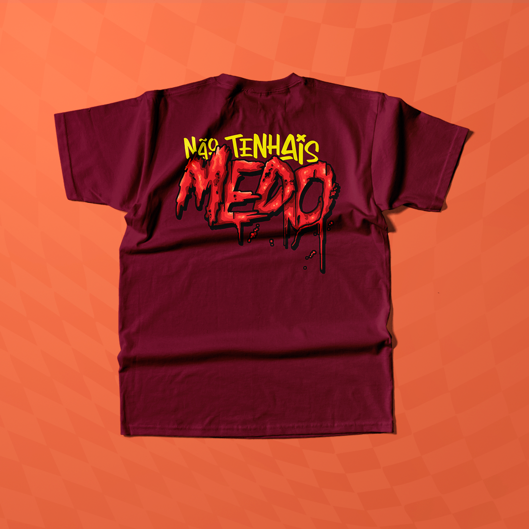 Camiseta - Não tenhais medo