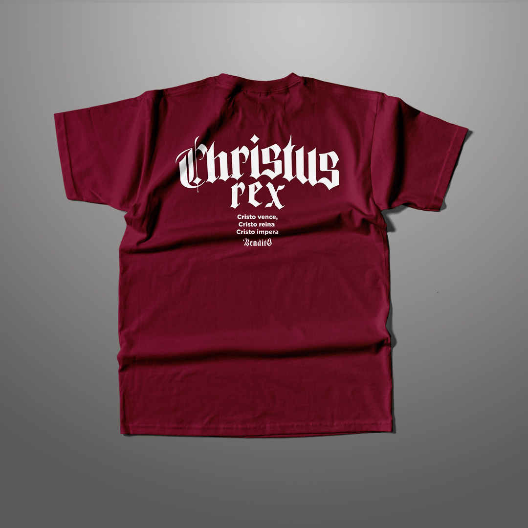 Nome do produto: Camiseta - Christus Rex