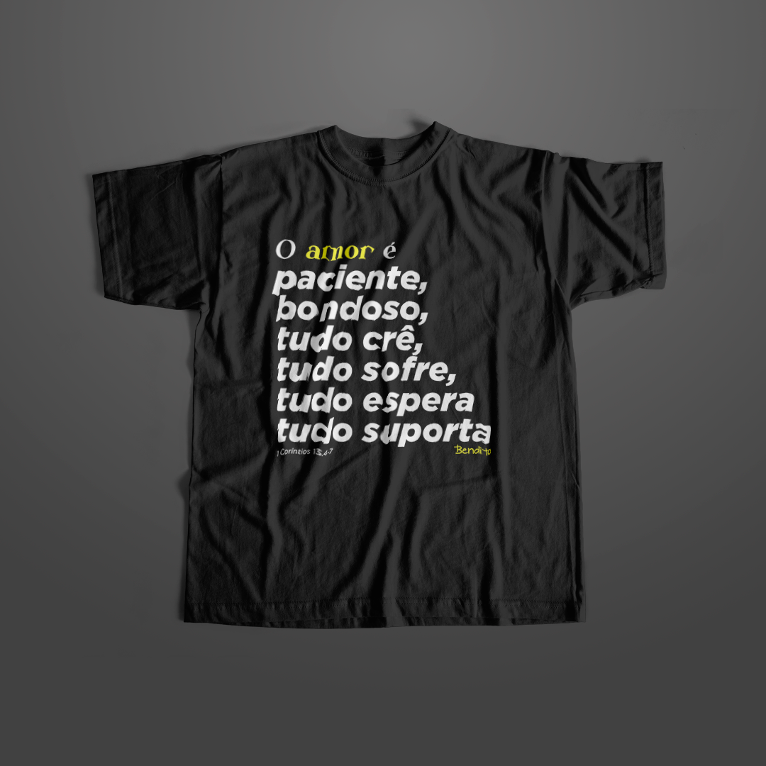 Camiseta - O Amor é