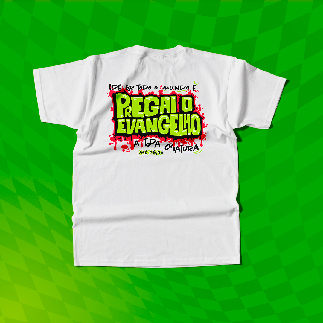 Camiseta - Ide e pregai o Evangelho
