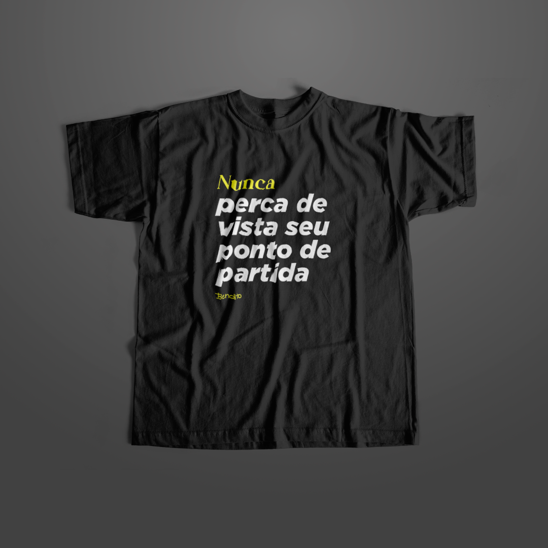 Camiseta - Nunca perca de vista