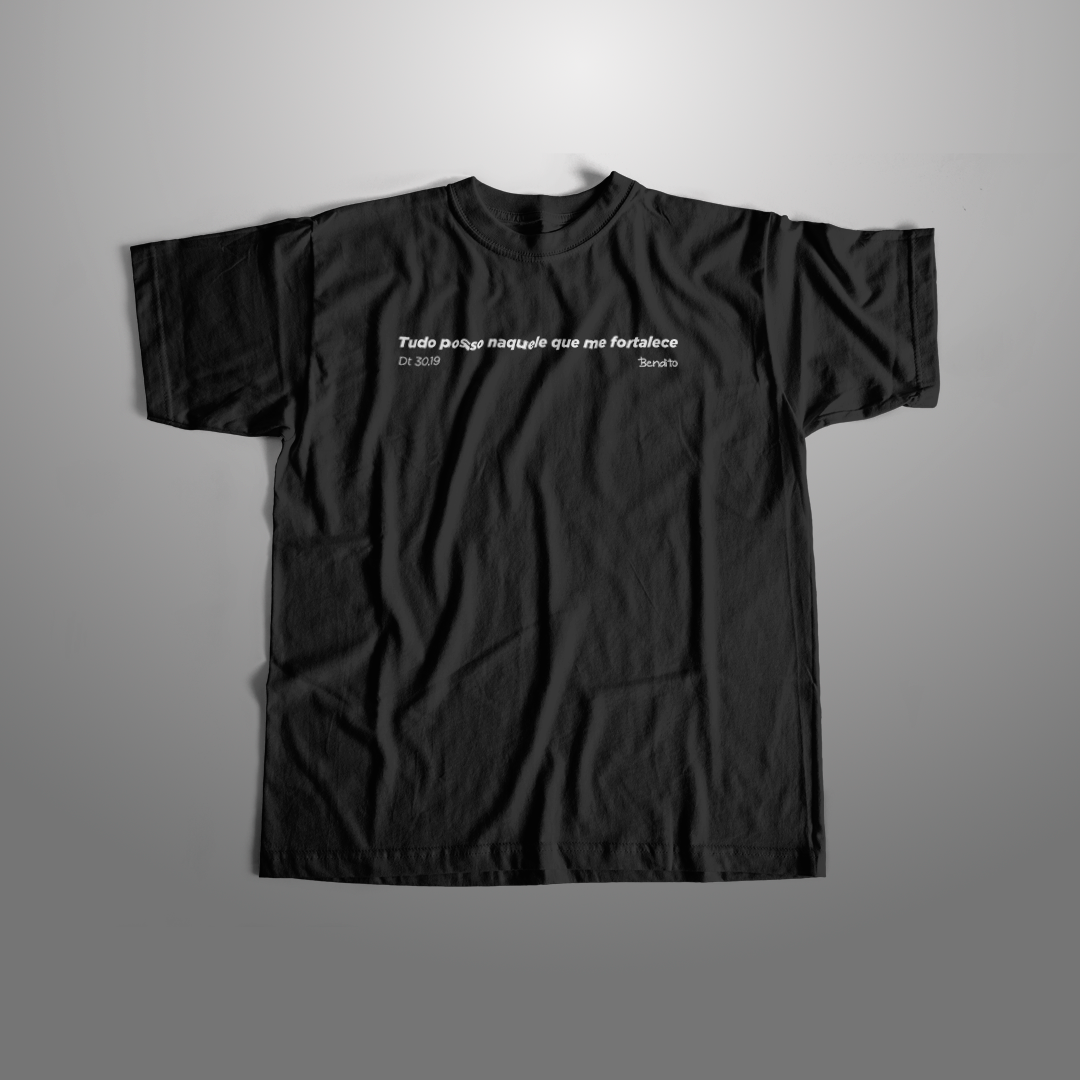 Camiseta - Tudo posso
