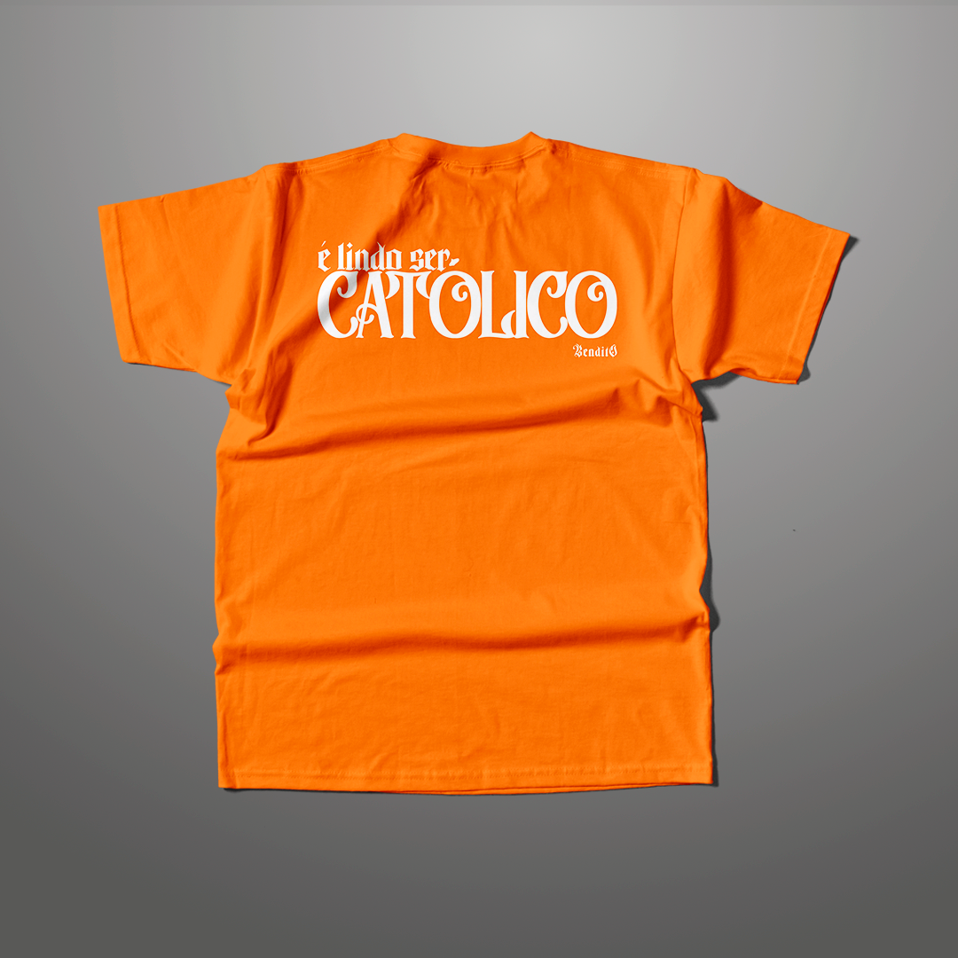 Camiseta - É lindo ser católico