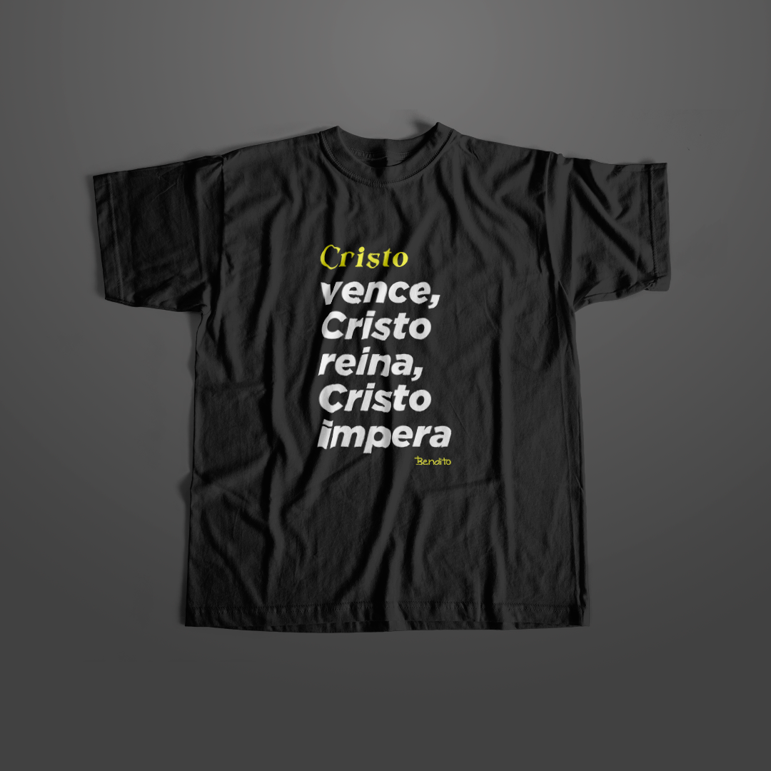 Camiseta - Cristo vence