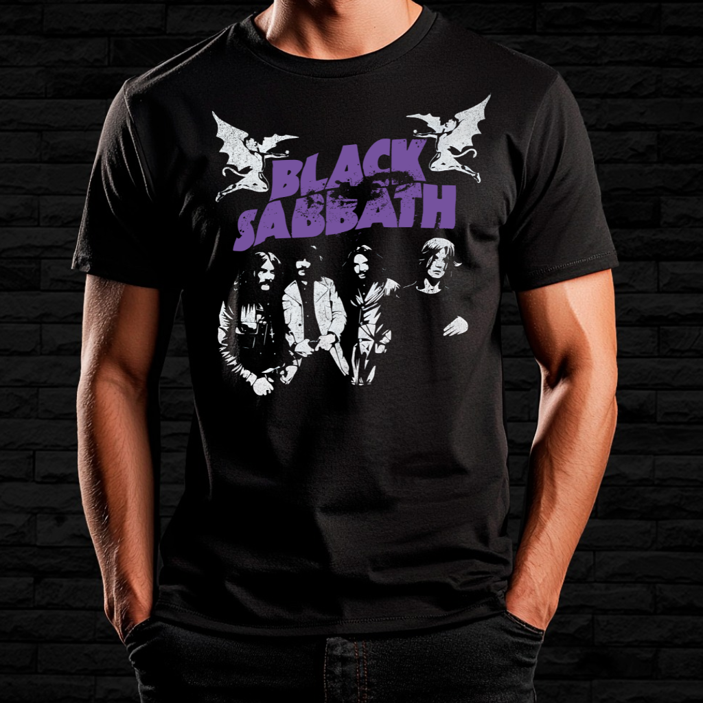 Camiseta Black Sabbath - Purple Classic | Linha Prime