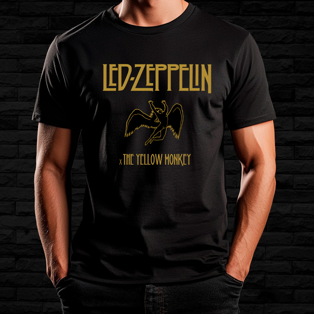 Camiseta Led Zeppelin x The Yellow Monkey | Linha Prime