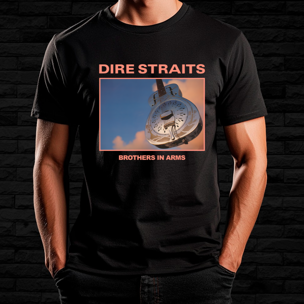Camiseta Dire Straits - Brothers in Arms | Linha Prime