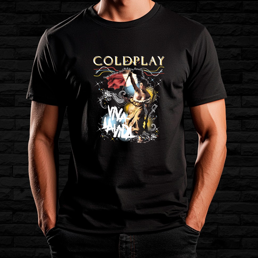 Camiseta Coldplay - Viva La Vida | Linha Prime