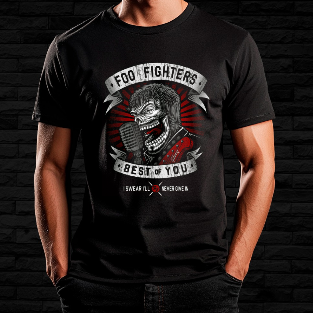 Camiseta Foo Fighters - Best of You | Linha Prime
