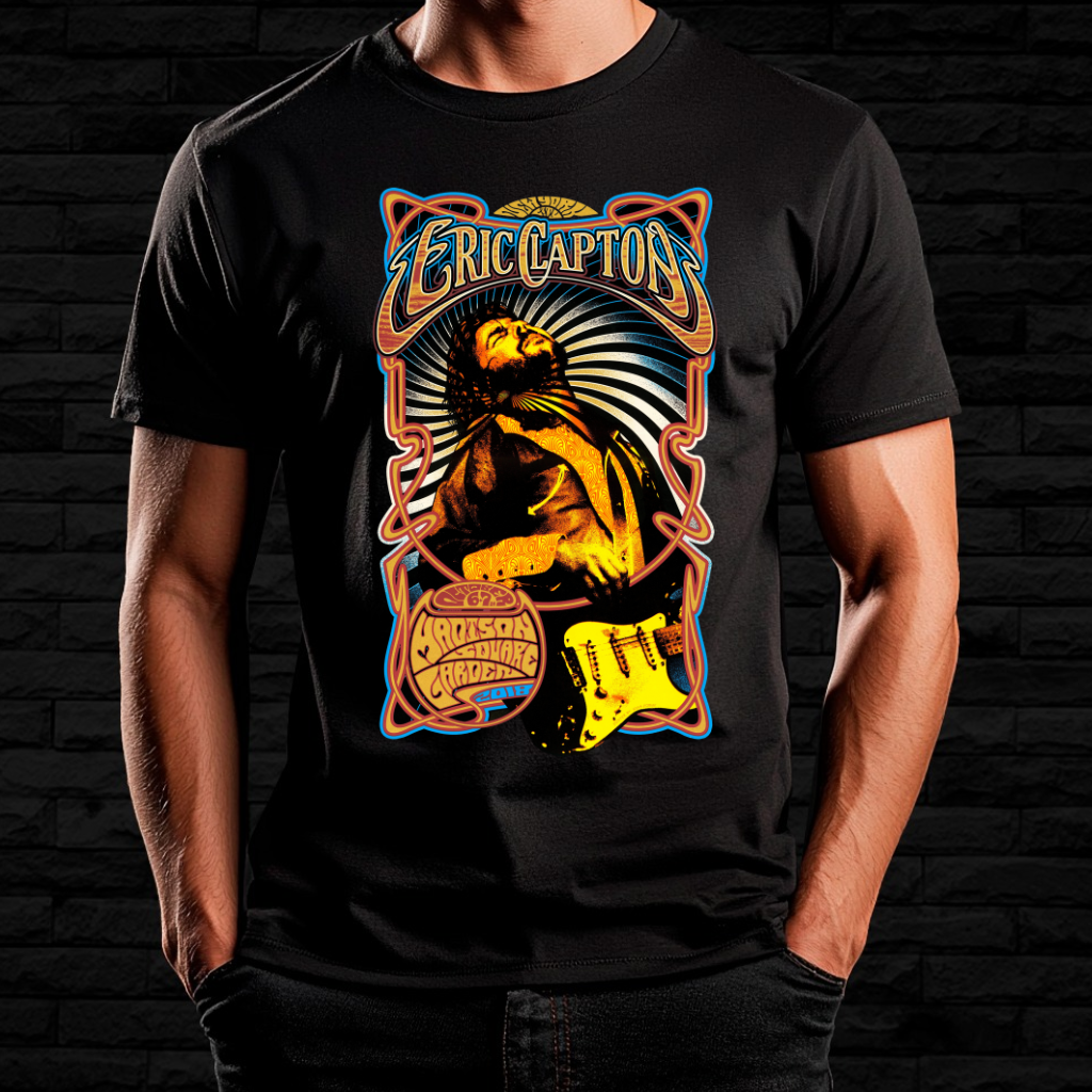 Camiseta Eric Clapton - Guitar Legend | Linha Prime