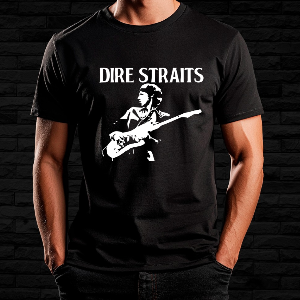Camiseta Dire Straits - Mark Knopfler Legend | Linha Prime