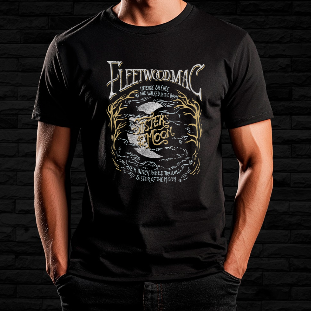 Camiseta Fleetwood Mac - Sister of the Moon | Linha Prime
