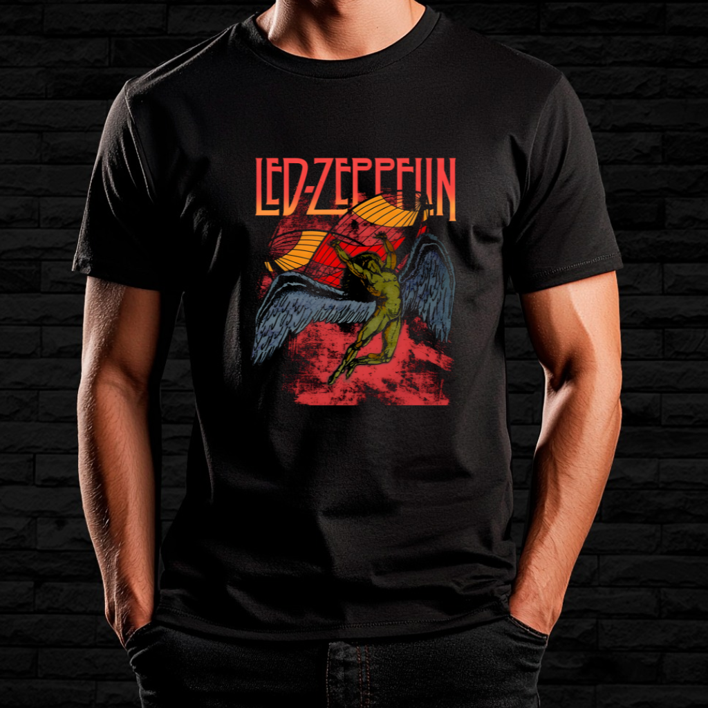 Camiseta Led Zeppelin - Sunset Angel | Linha Prime